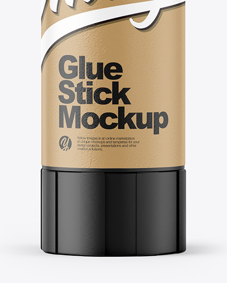 Matte Glue Stick Mockup