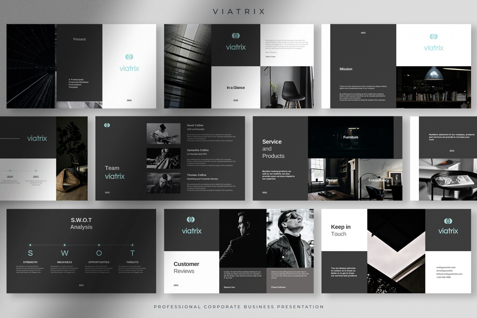 Viatrix - Professional Corporate Business Presentation Viatrix - Professional Corporate Business Presentation