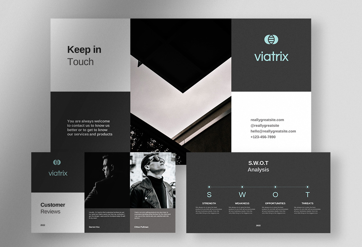 Viatrix - Professional Corporate Business Presentation Viatrix - Professional Corporate Business Presentation