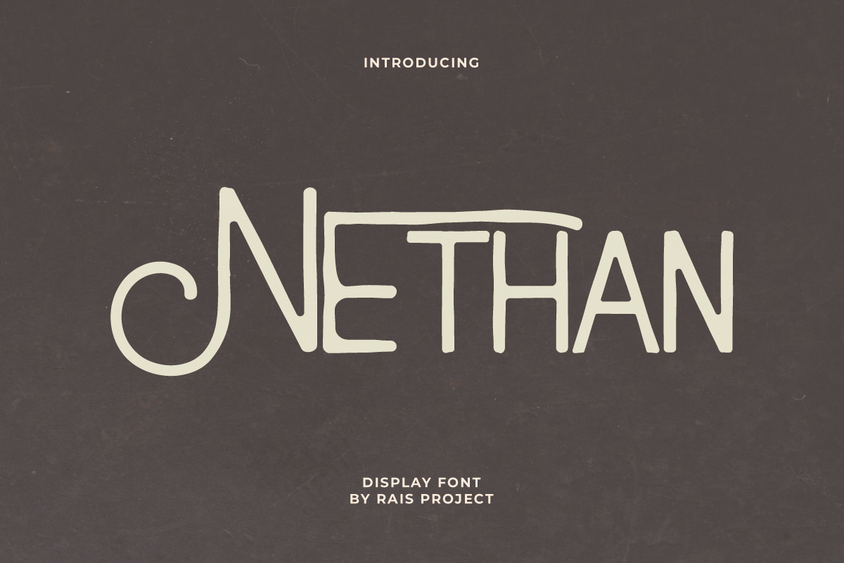 Nethan Vintage Font Nethan Vintage Font
