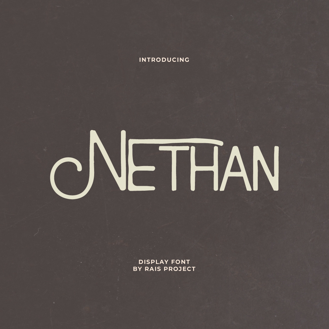 Nethan Vintage Font Nethan Vintage Font