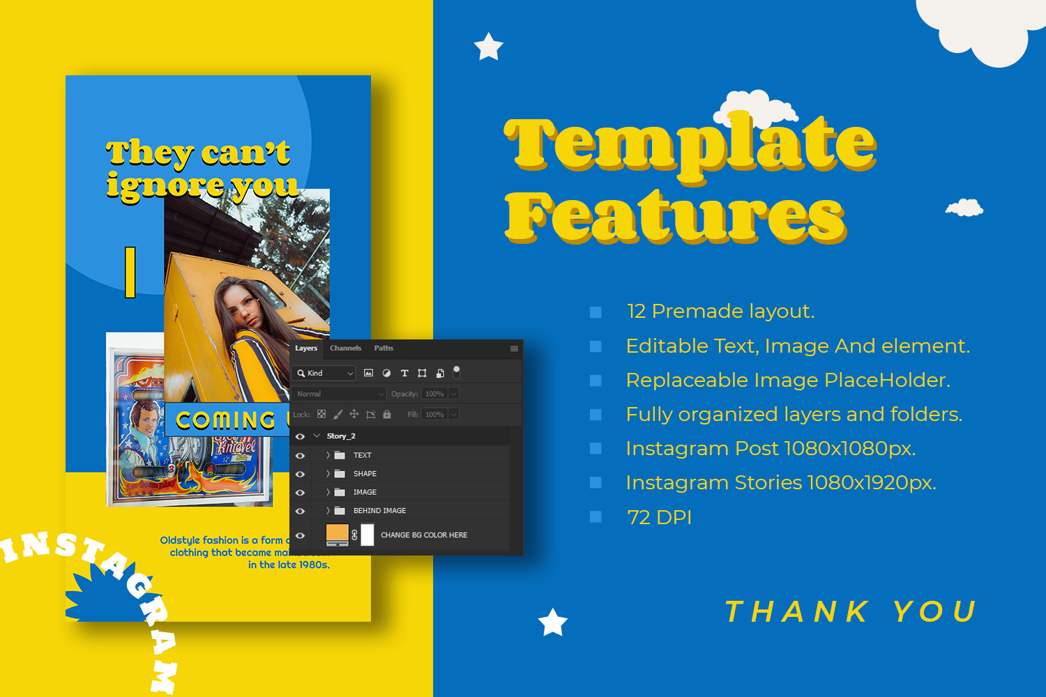 Faithless Instagram Template Faithless Instagram Template