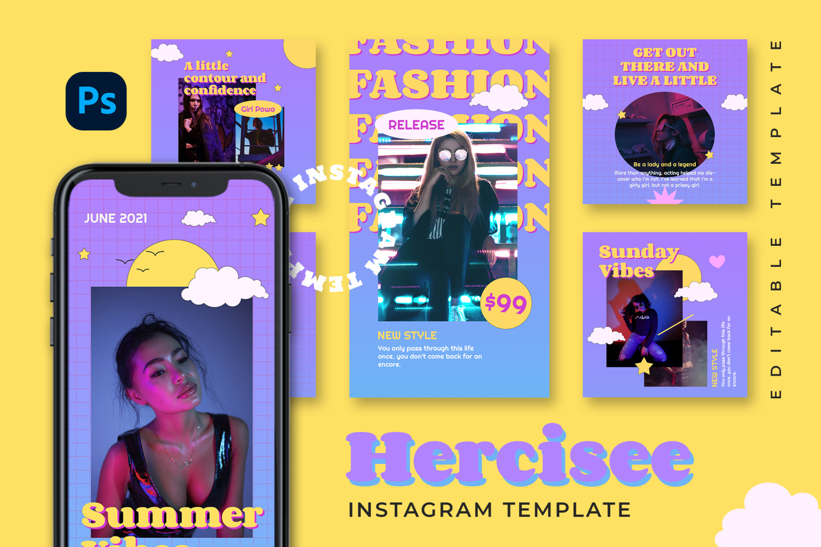 Hercisee Instagram Template