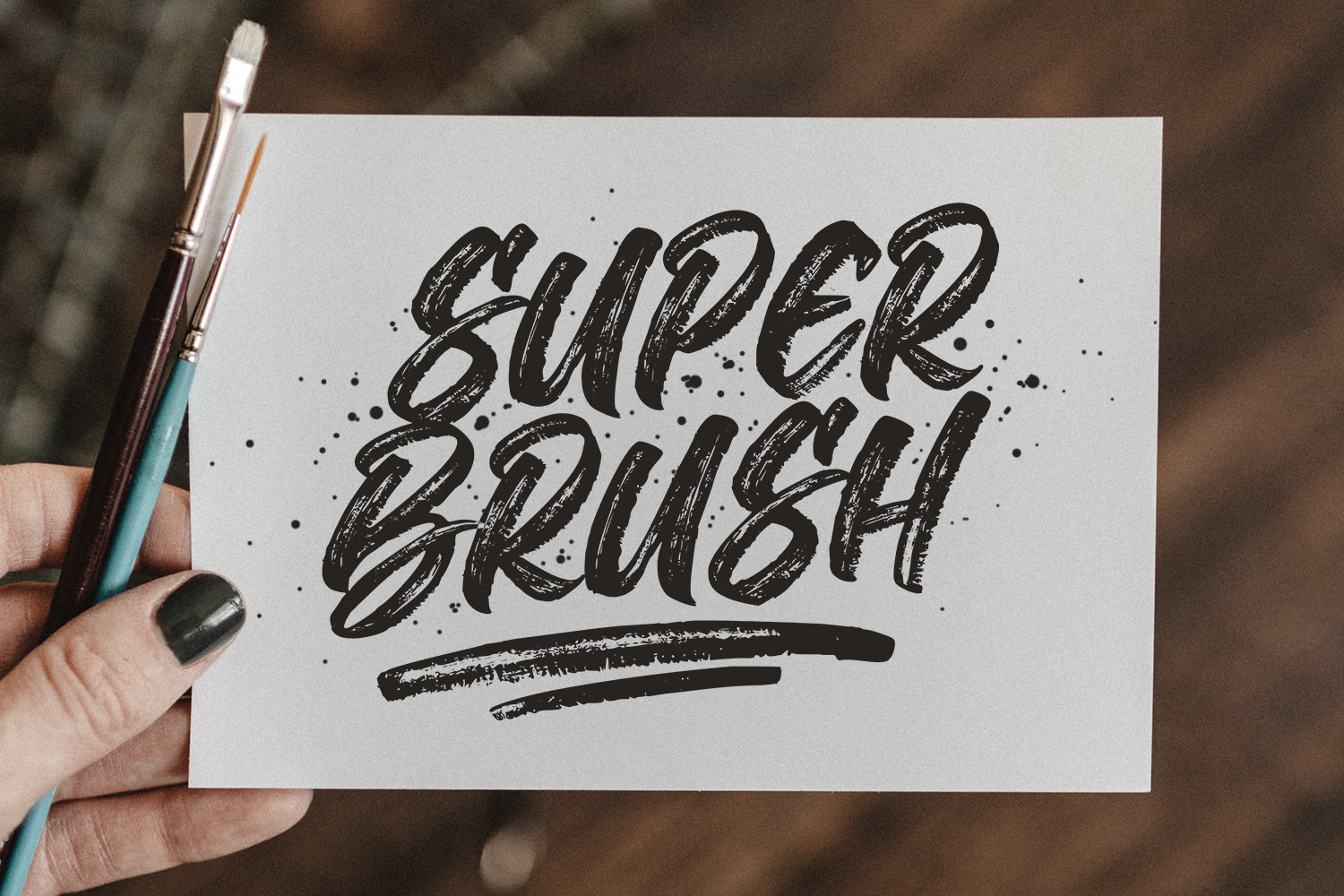 The Deliver - Urban Brush Font