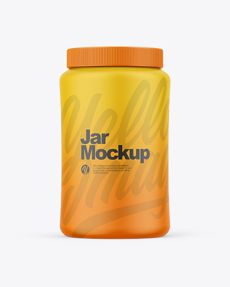 Matte Jar Mockup