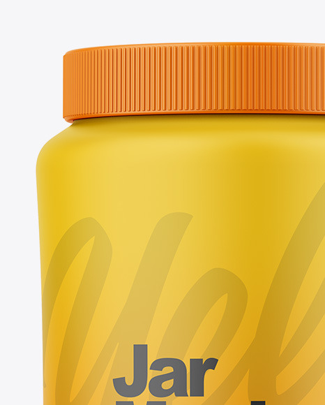 Matte Jar Mockup