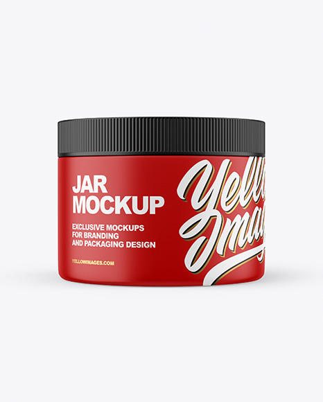 Matte Jar Mockup