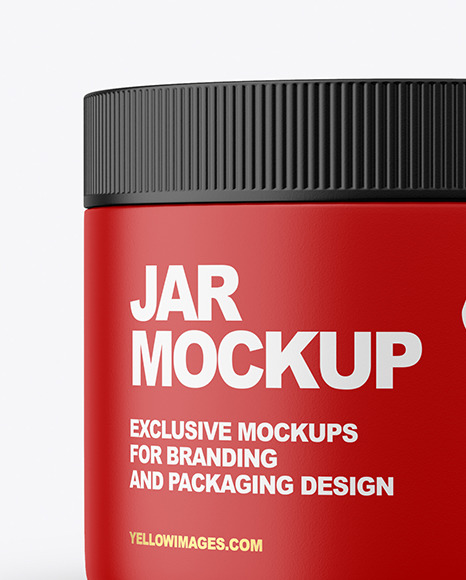 Matte Jar Mockup