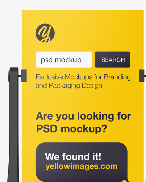 Portable Banner Stand Mockup