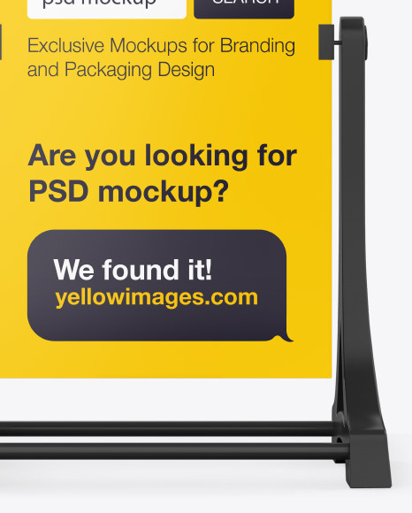 Portable Banner Stand Mockup