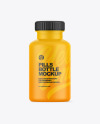 Plastic Pills Bottle Mockup