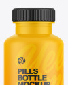 Plastic Pills Bottle Mockup