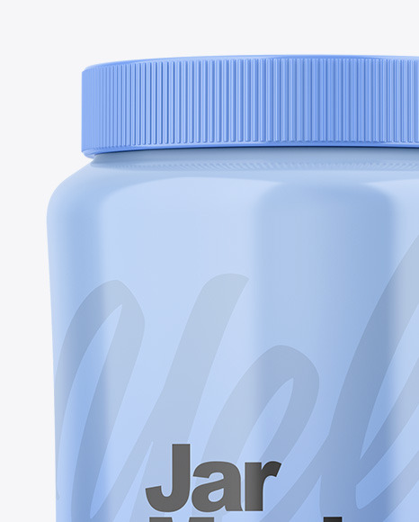 Glossy Jar Mockup