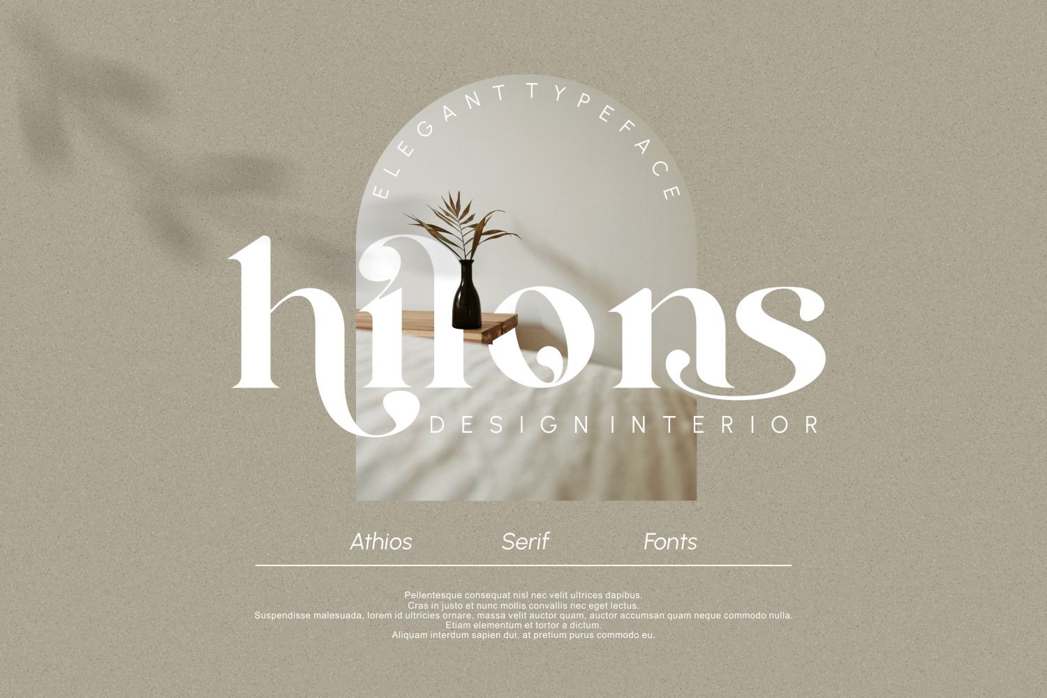 Athios - Elegant Typeface Athios - Elegant Typeface
