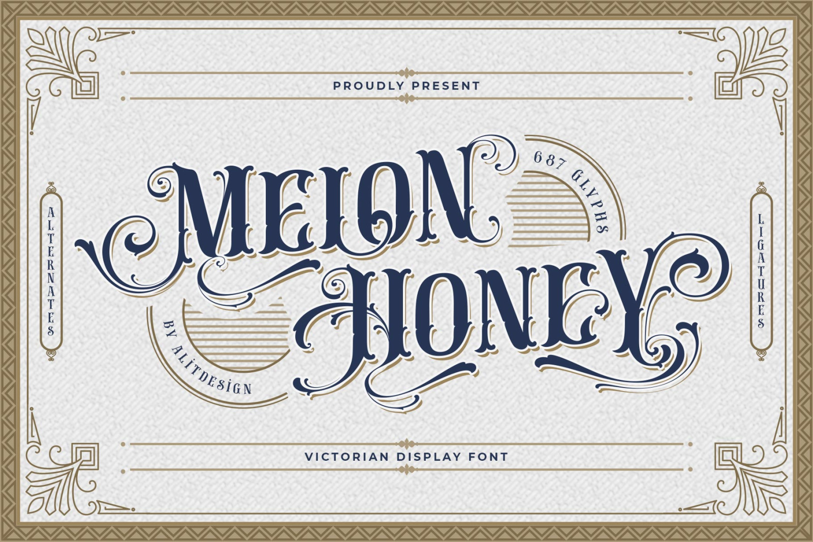 Melon Honey Typeface Melon Honey Typeface