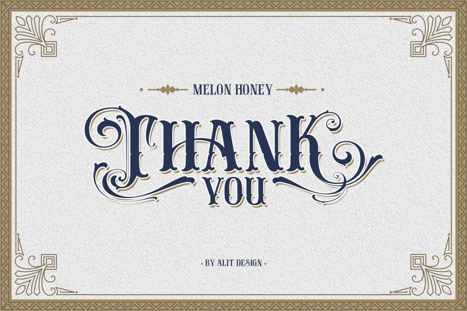 Melon Honey Typeface Melon Honey Typeface