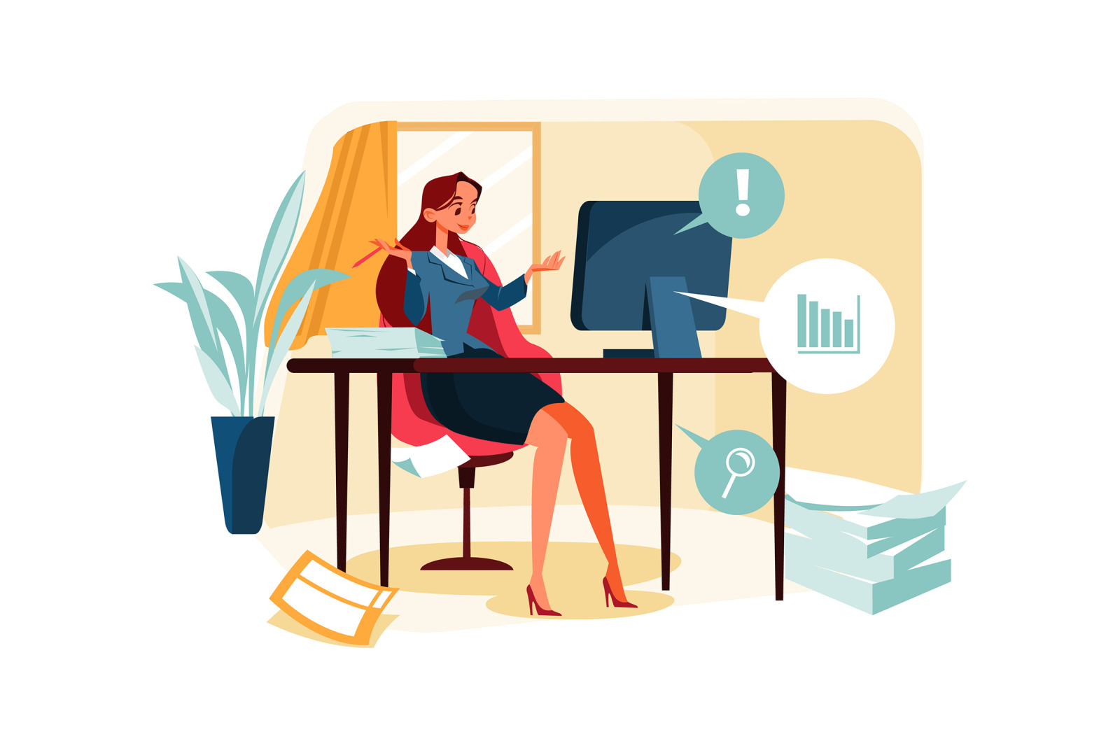 M330_ Business Illustration Pack M330_ Business Illustration Pack