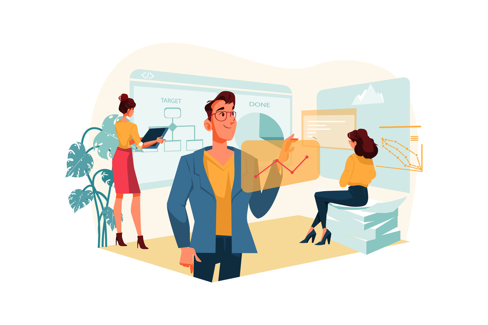 M330_ Business Illustration Pack M330_ Business Illustration Pack