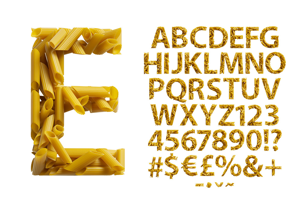 Pasta Font Pasta Font