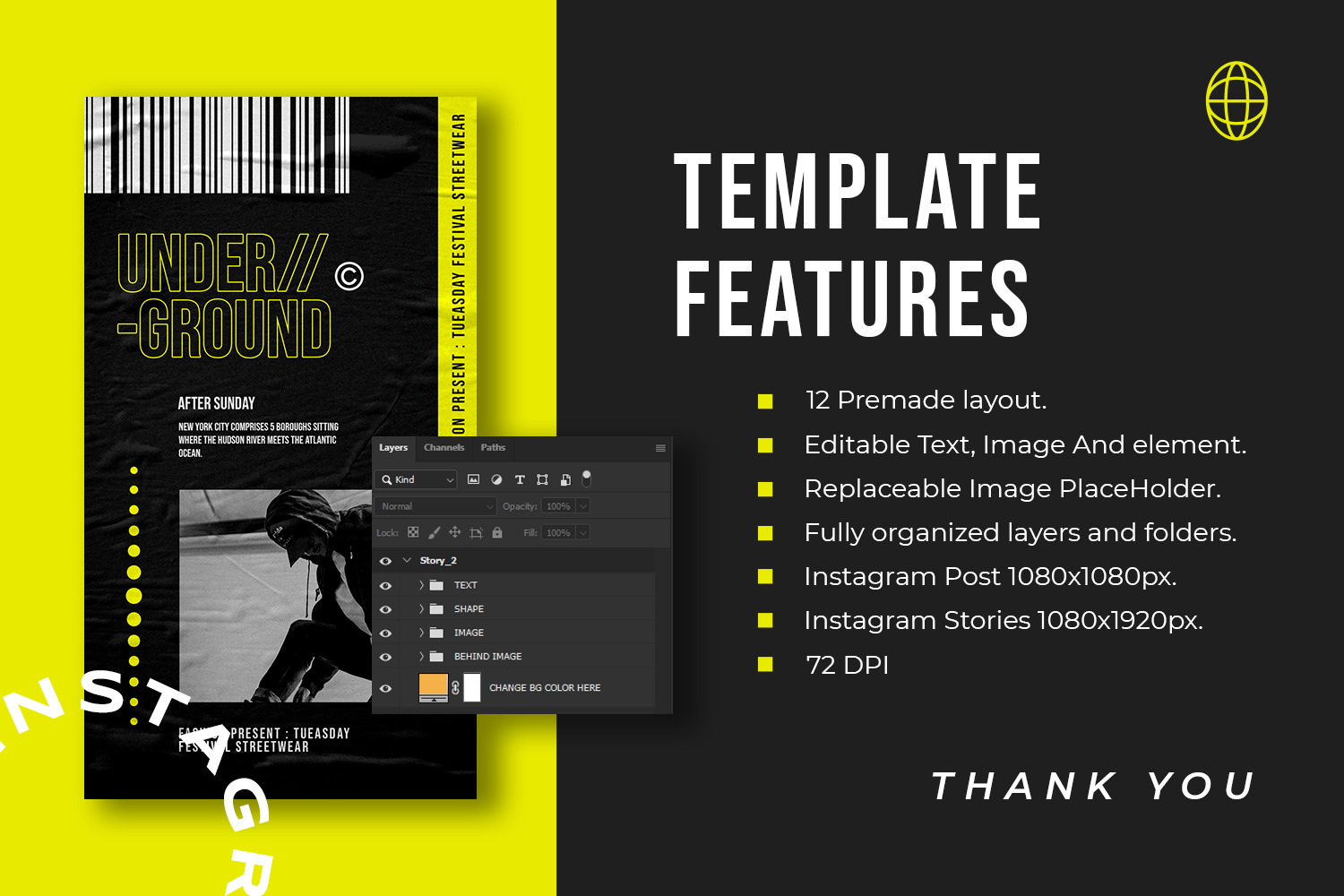 Vladire Instagram Template Vladire Instagram Template