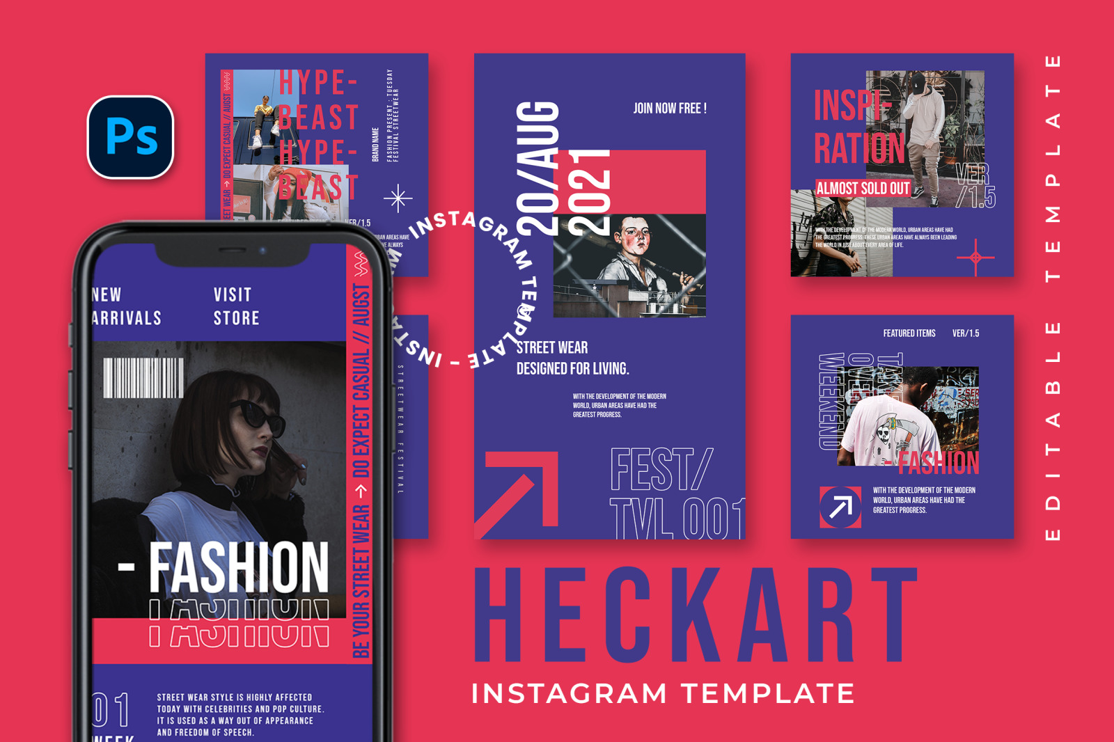 Heckart Instagram Template