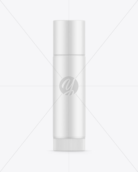 Matte Lip Balm Tube Mockup