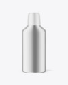 Cosmetic Metallic Bottle Mockup