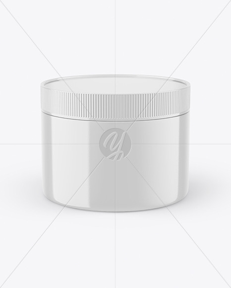 Glossy Jar Mockup