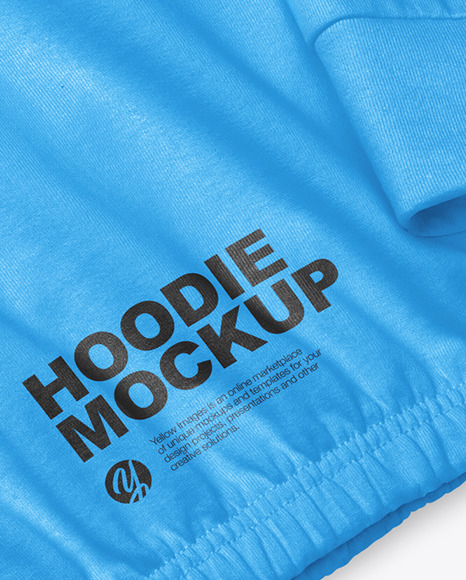 Hoodie Mockup – Half Side View