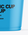 Matte Plastic Cup Mockup