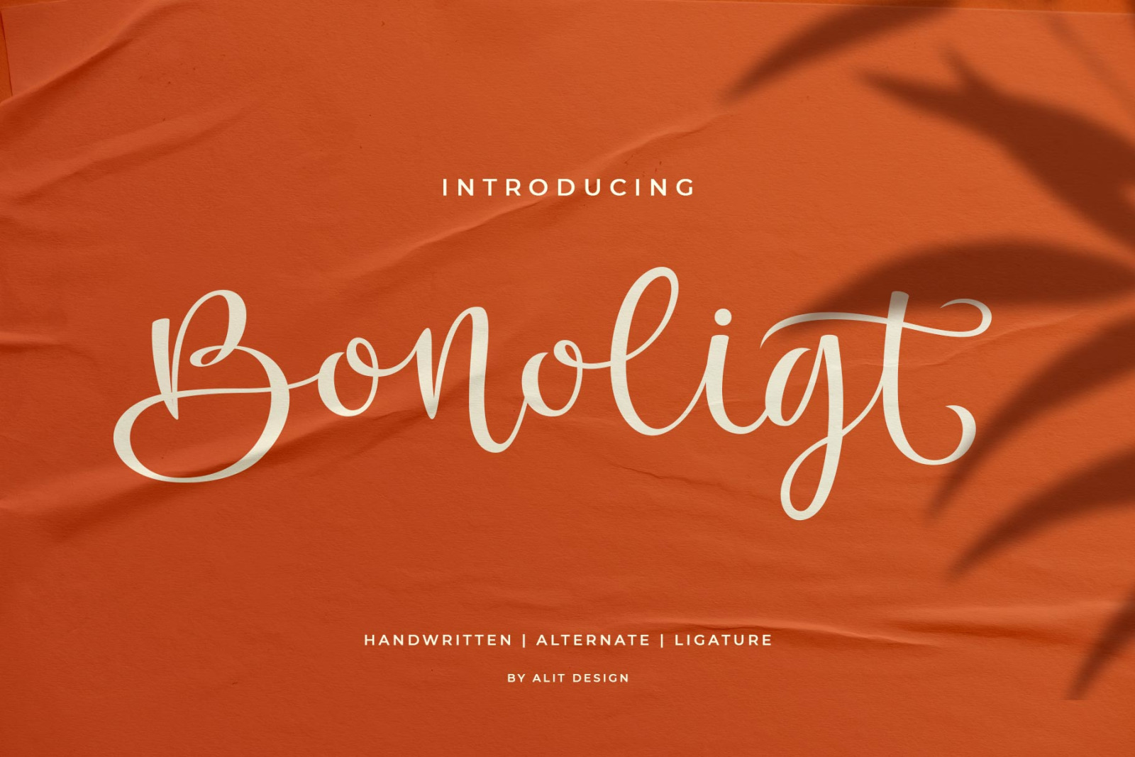 Bonoligt Typeface