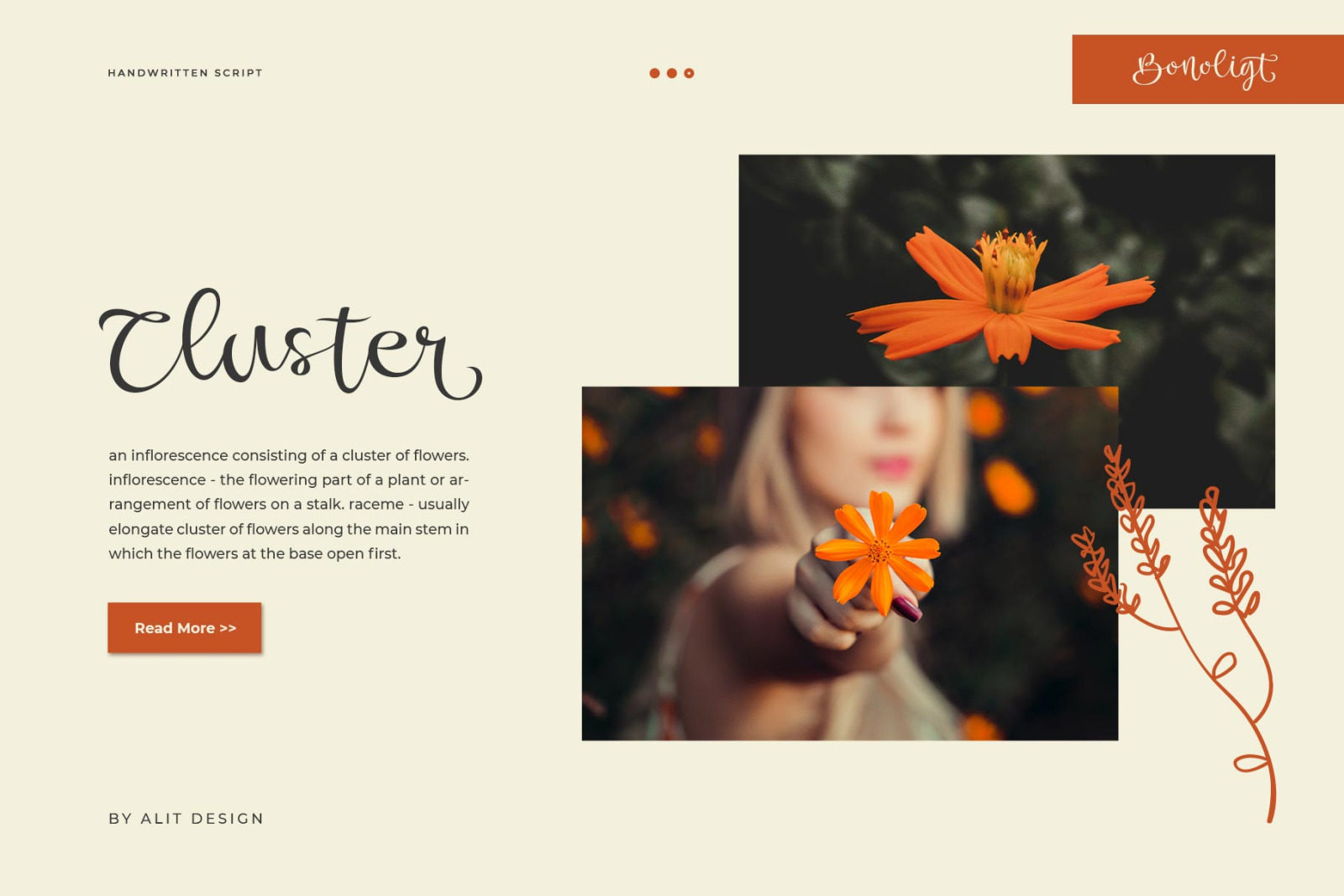 Bonoligt Typeface Bonoligt Typeface