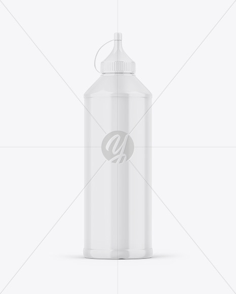 Glossy Bottle Mockup