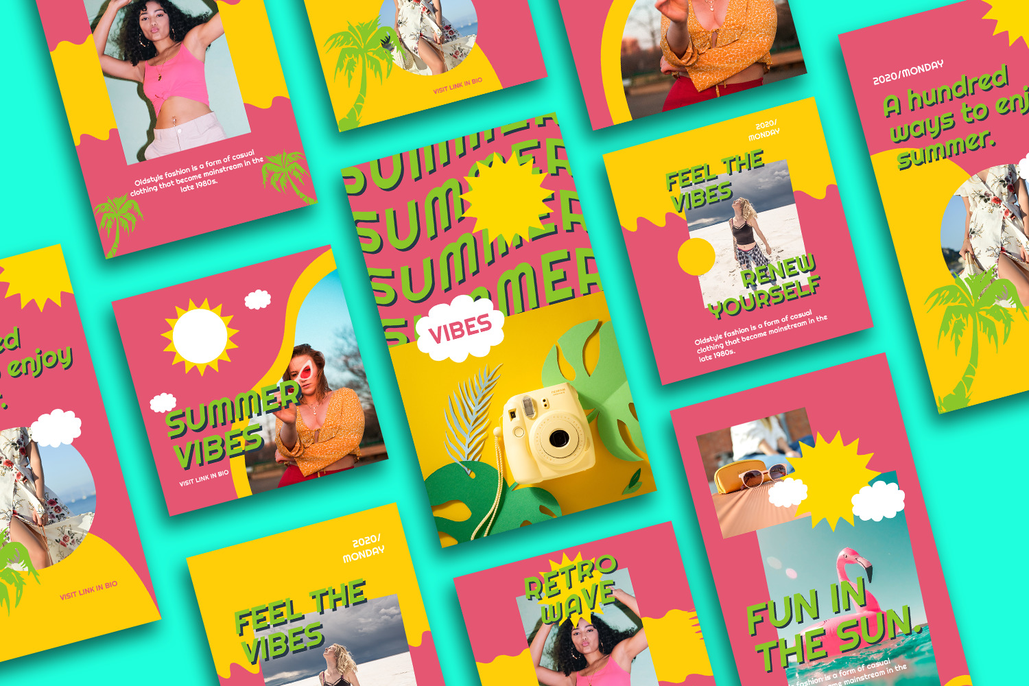 Summerin Instagram Template Summerin Instagram Template