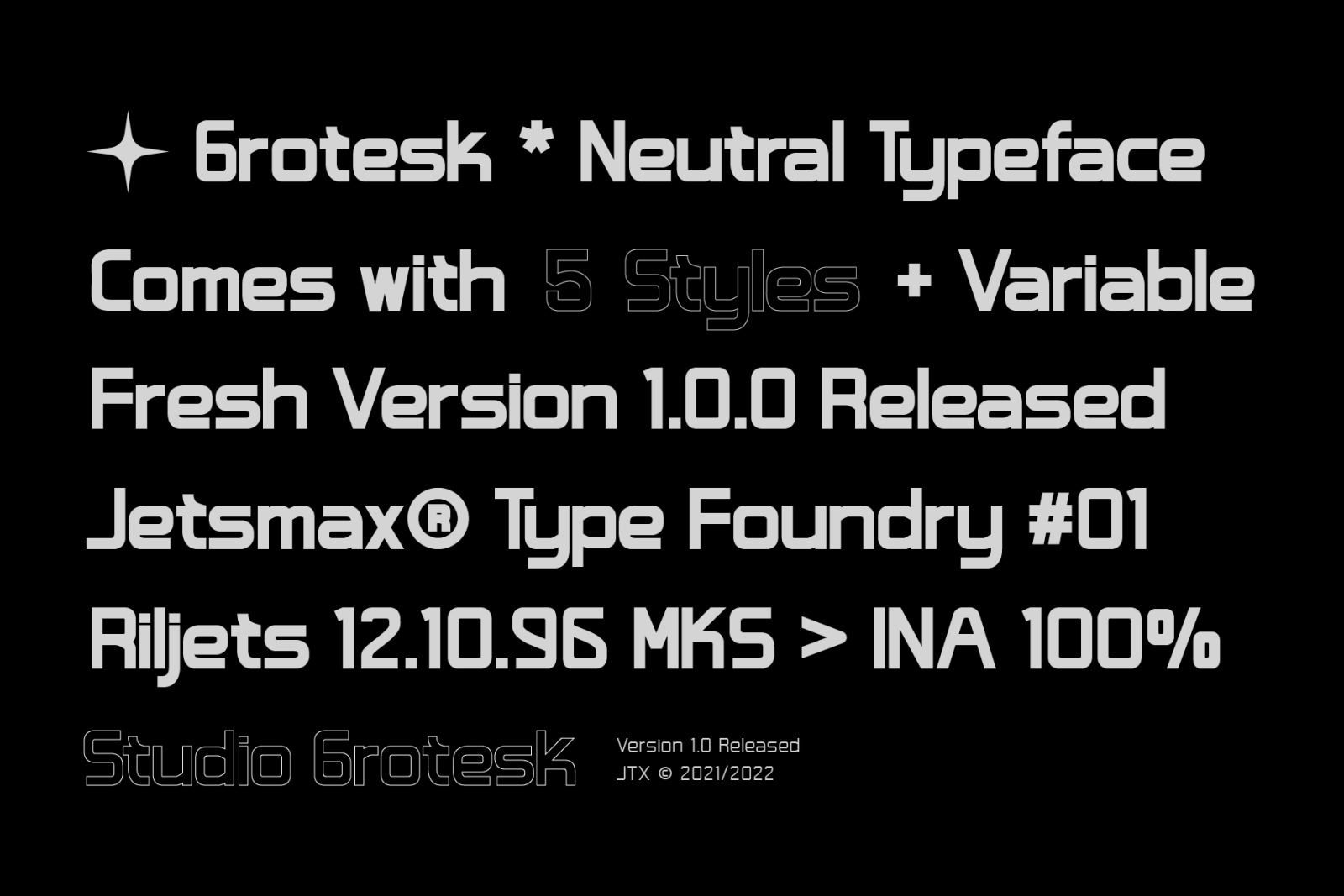 Studio Grotesk Studio Grotesk