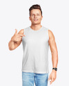 Men&#039;s Tank Top Mockup