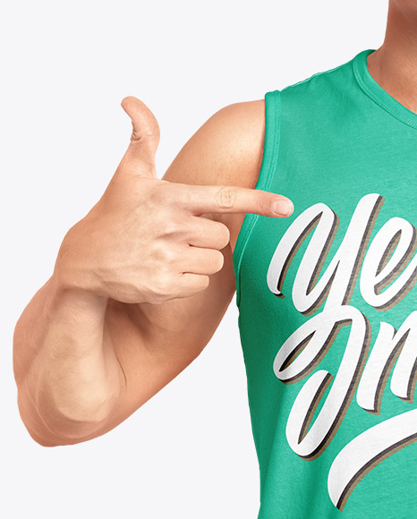 Men&#039;s Tank Top Mockup