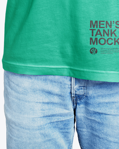 Men's Tank Top Mockup