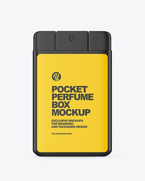 Pocket Perfume Mockup