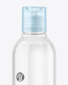 Clear Cosmetic Bottle Mockup