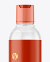 Clear Cosmetic Bottle Mockup