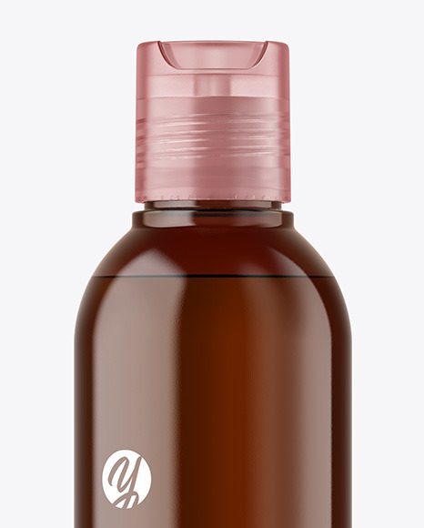 Amber Cosmetic Bottle Mockup Amber Cosmetic Bottle Mockup