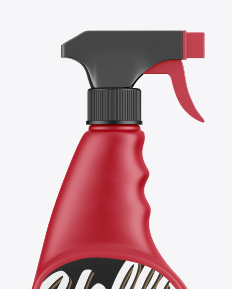 Trigger Spray Bottle Mockup