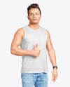 Men&#039;s Tank Top Mockup