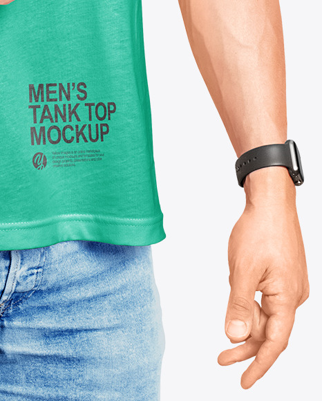 Men's Tank Top Mockup