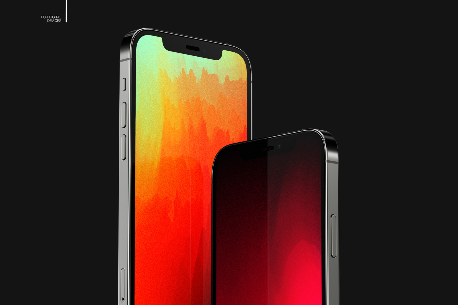 Vivid gradients and modern shapes Vivid gradients and modern shapes
