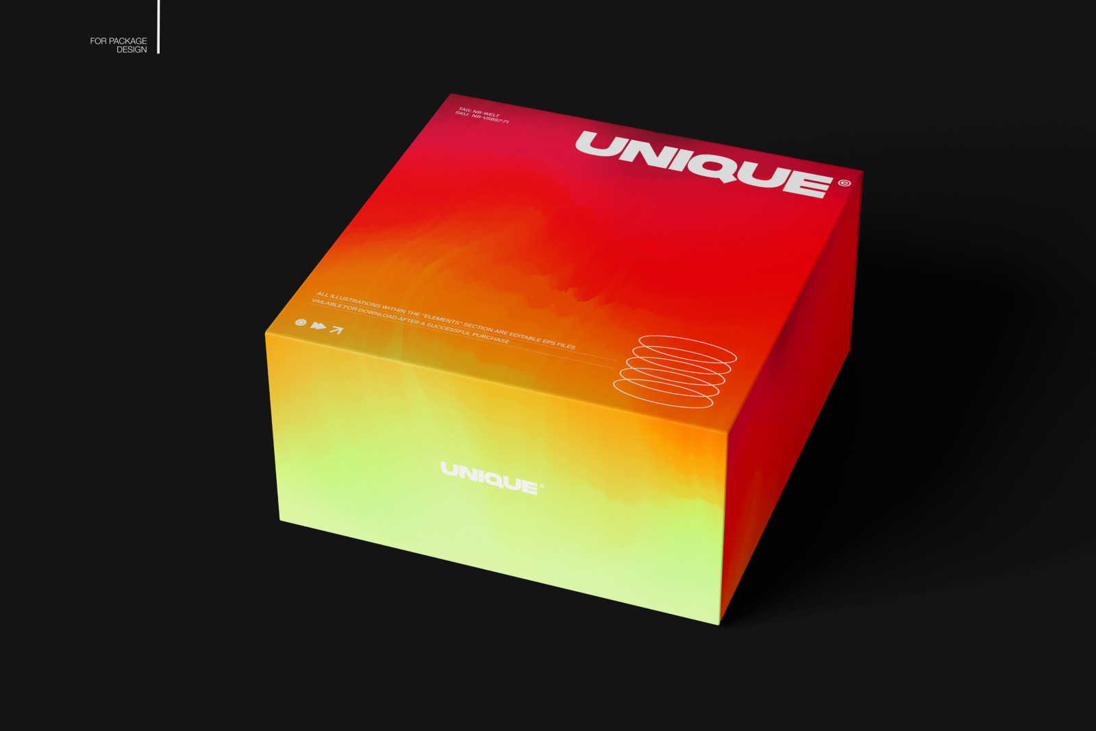 Vivid gradients and modern shapes Vivid gradients and modern shapes
