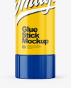 Glossy Glue Stick Mockup