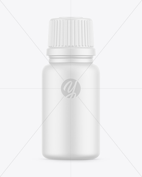 Matte Pills Bottle Mockup