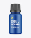 Matte Pills Bottle Mockup